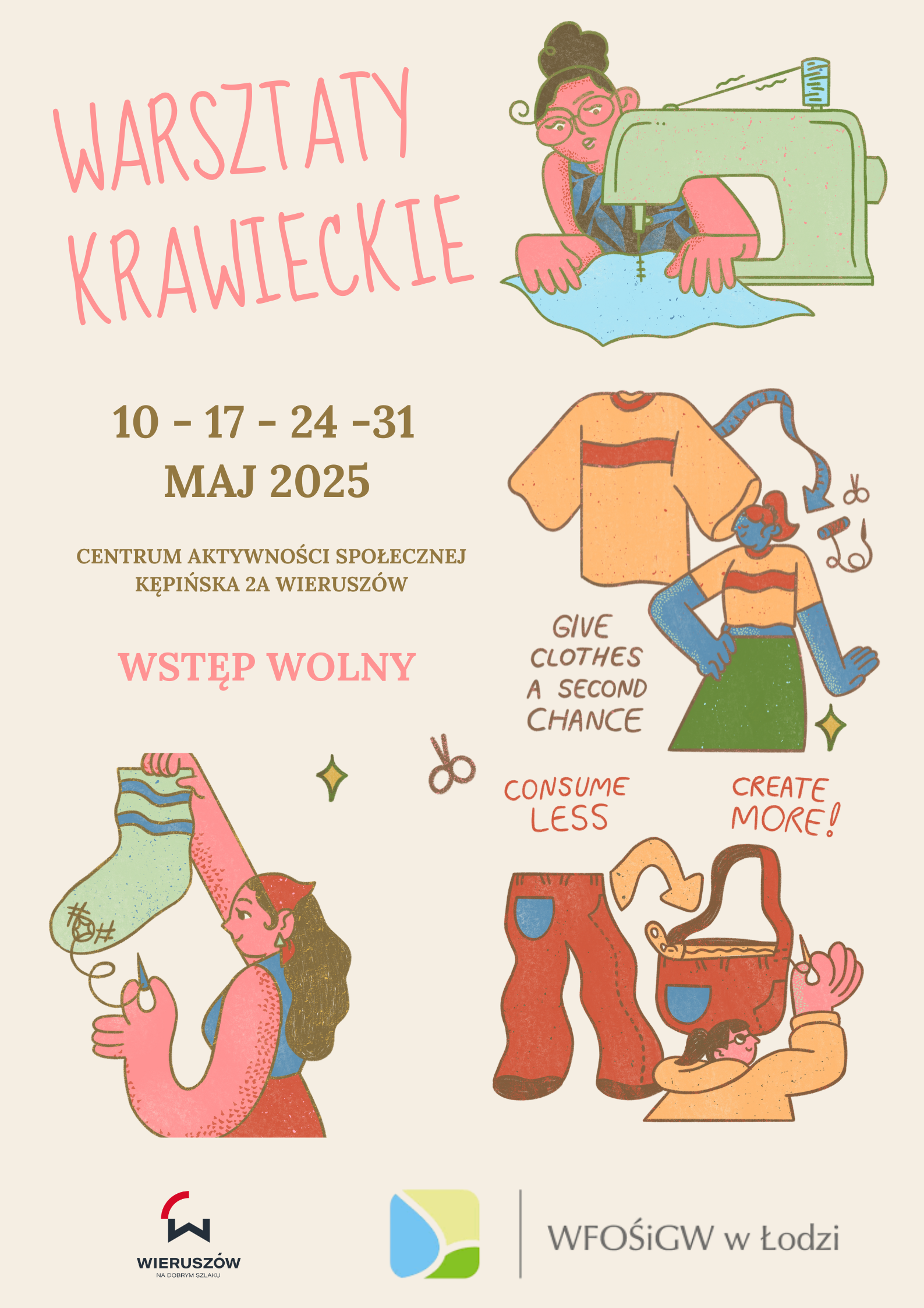 Warsztaty krawieckie: Moda rowerowa